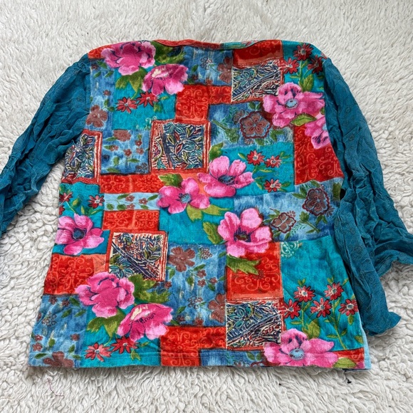 Y2K patchwork top fairy cottagecore - Picture 6 of 6